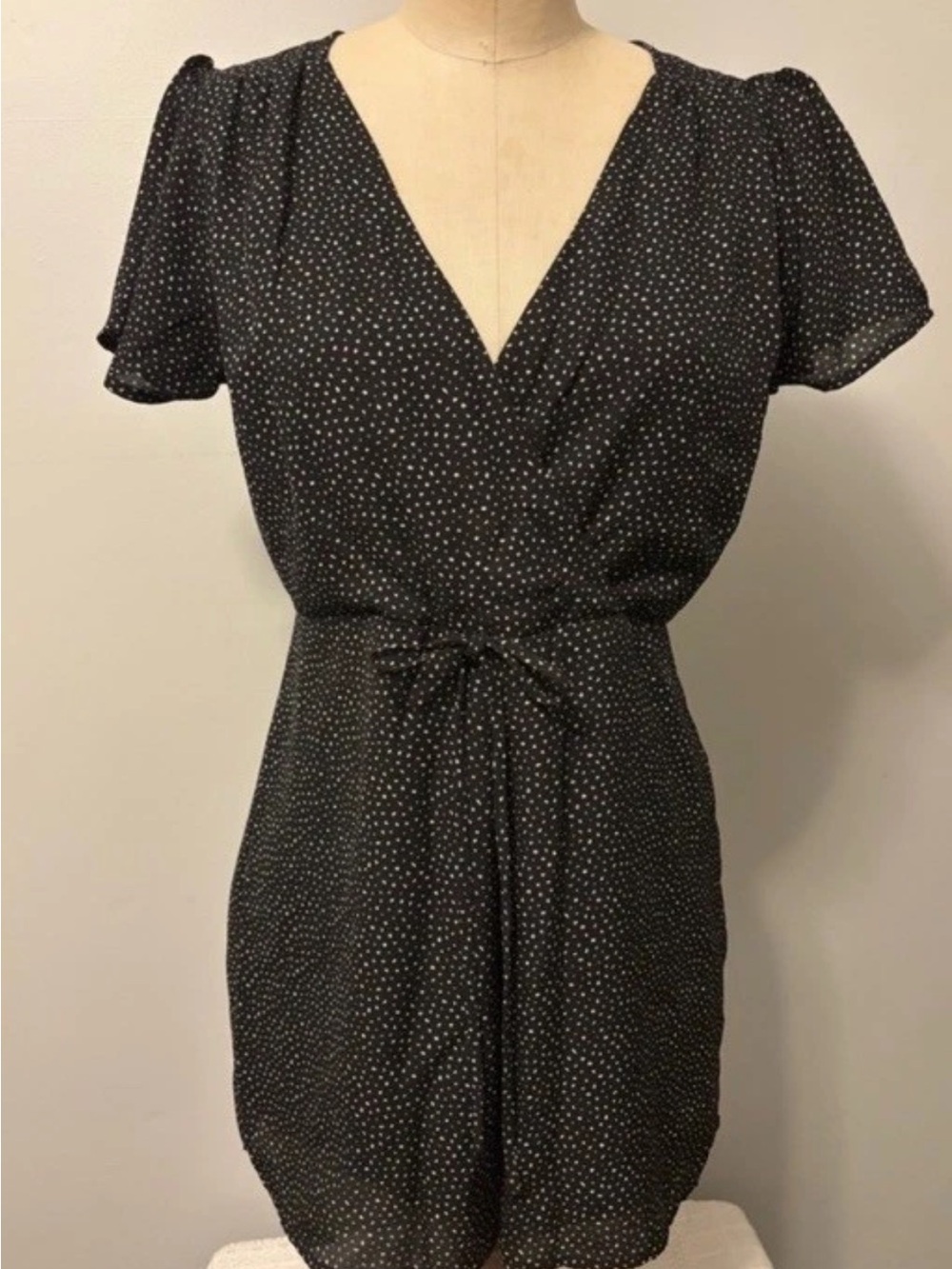 Altar'd State Black Polka Dot Romper